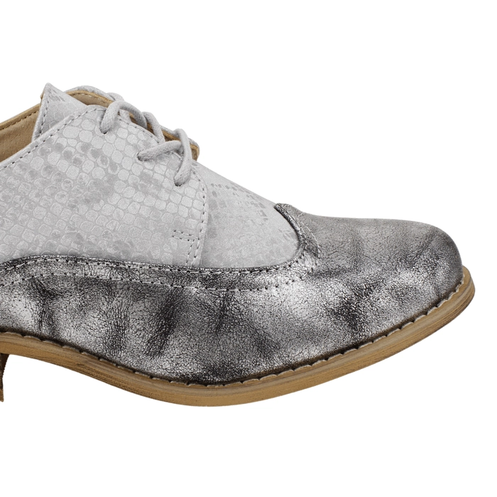 ZAPATO NEW WALK REPTIL PLATEADO - 5