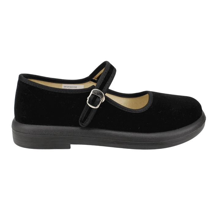 ZAPATO NEW WALK MICROFIBRA NEGRO - 1
