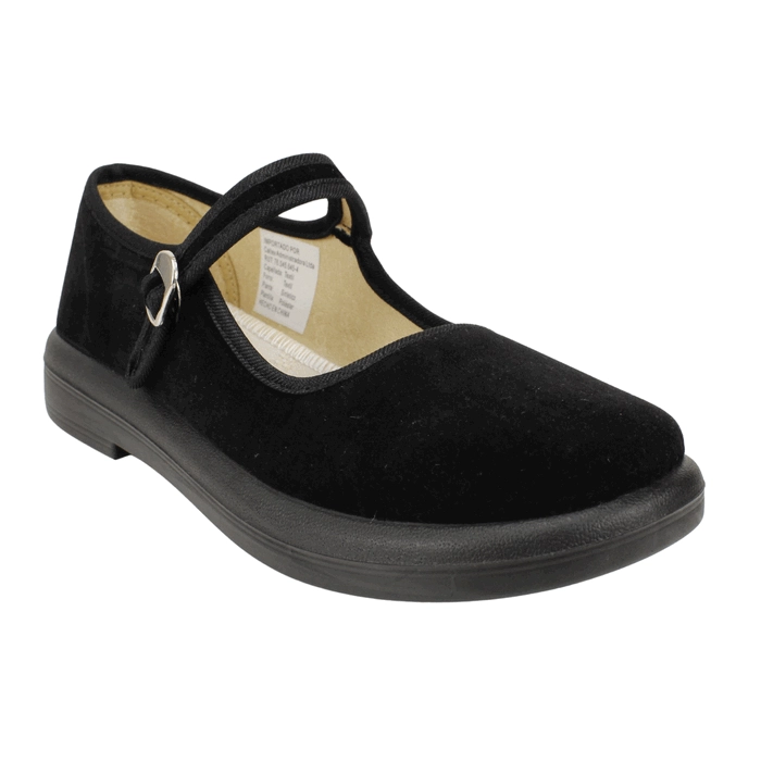 ZAPATO NEW WALK MICROFIBRA NEGRO - 3