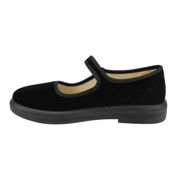 ZAPATO NEW WALK MICROFIBRA NEGRO - 4