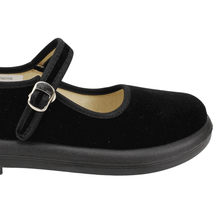 ZAPATO NEW WALK MICROFIBRA NEGRO - 5