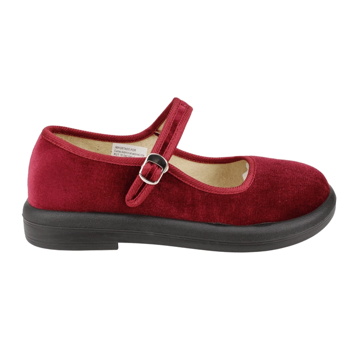 ZAPATO NEW WALK MICROFIBRA ROJO - 1