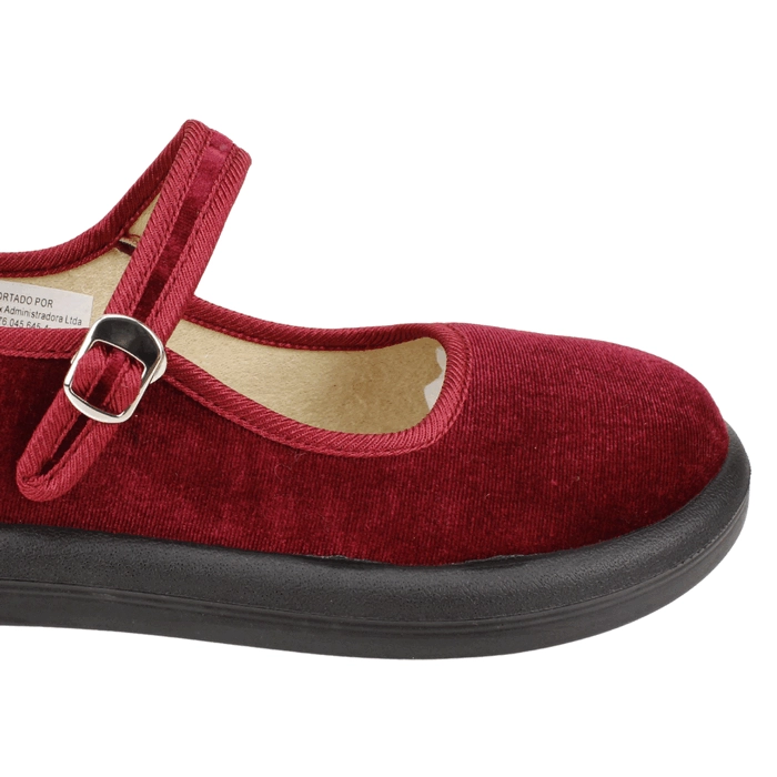ZAPATO NEW WALK MICROFIBRA ROJO - 5