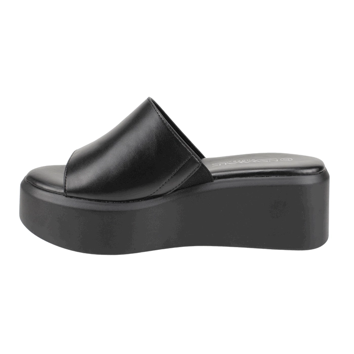 SANDALIA NEW WALK PLATAFORMA DELIA NEGRA - 4