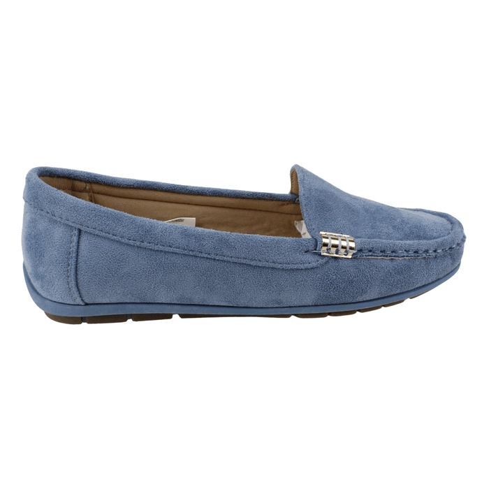 MOCASIN NEW WALK CLASICO CELESTE - 1
