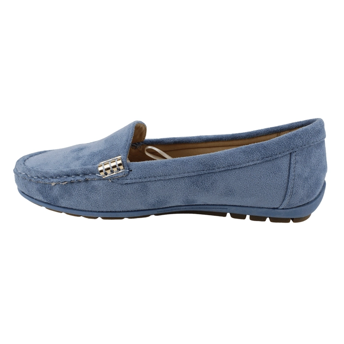 MOCASIN NEW WALK CLASICO CELESTE - 4
