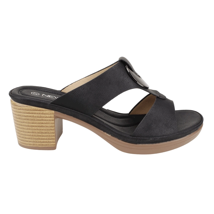 SANDALIA NEW WALK FIESTA NEGRA - 1