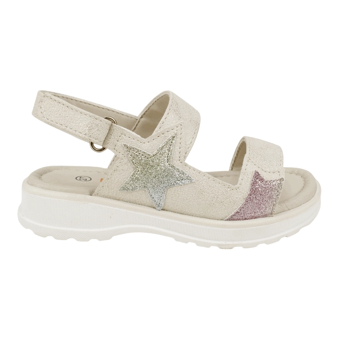 SANDALIA NAT GEO KIDS ESTRELLA BEIGE - 1