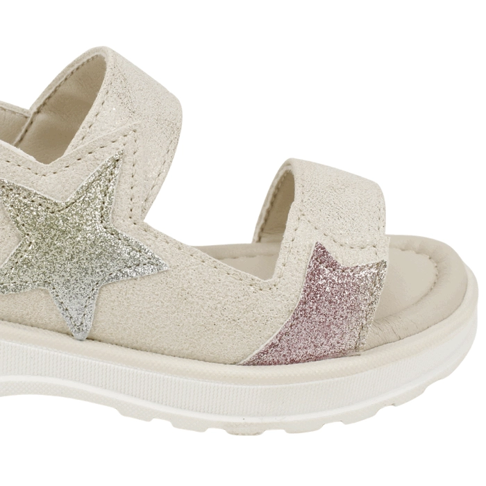 SANDALIA NAT GEO KIDS ESTRELLA BEIGE - 5