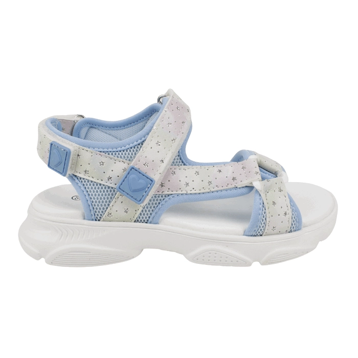 SANDALIA NAT GEO KIDS ESTRELLITAS CELESTE - 1