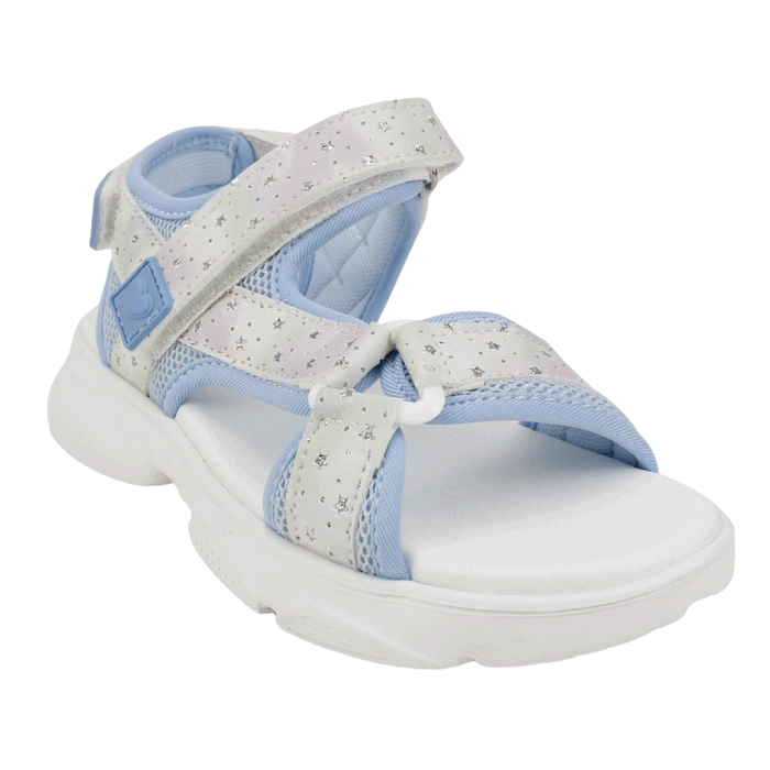 SANDALIA NAT GEO KIDS ESTRELLITAS CELESTE - 3
