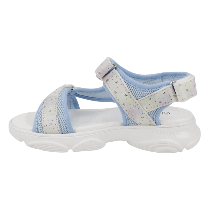 SANDALIA NAT GEO KIDS ESTRELLITAS CELESTE - 4