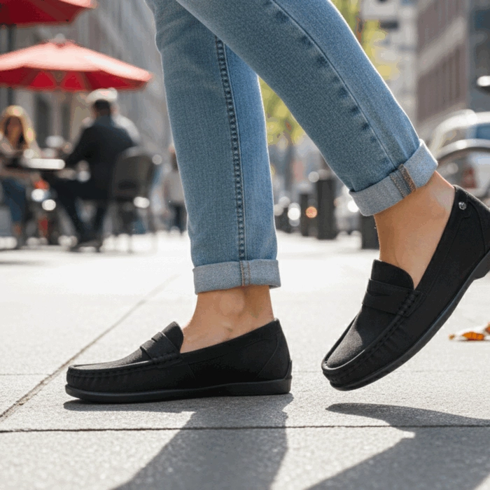MOCASIN NEW WALK LOAFER NEGRO - 2