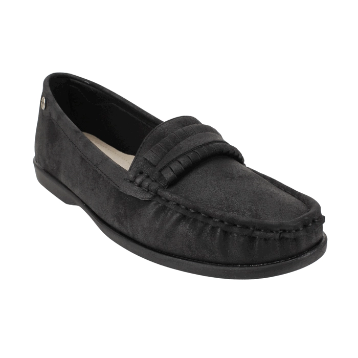 MOCASIN NEW WALK FLECOS NEGRO - 3