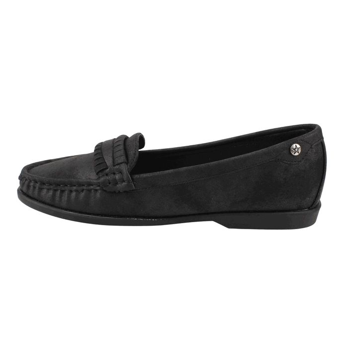MOCASIN NEW WALK FLECOS NEGRO - 4