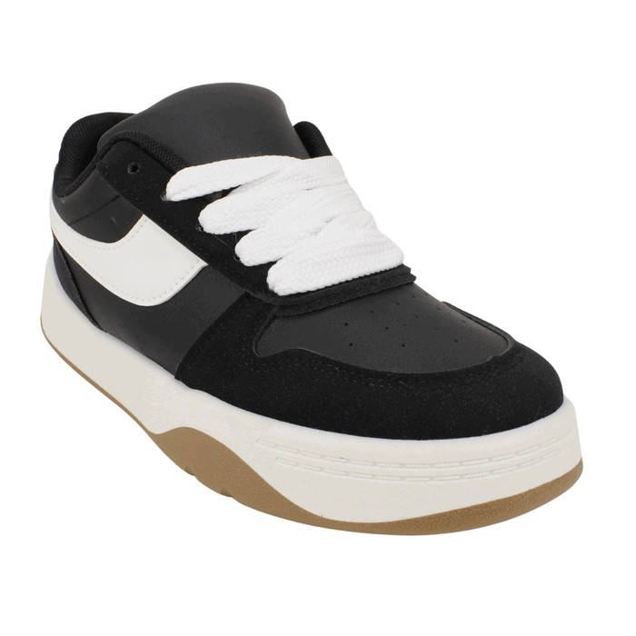 ZAPATILLA NEW WALK SKATE NEGRA - 3
