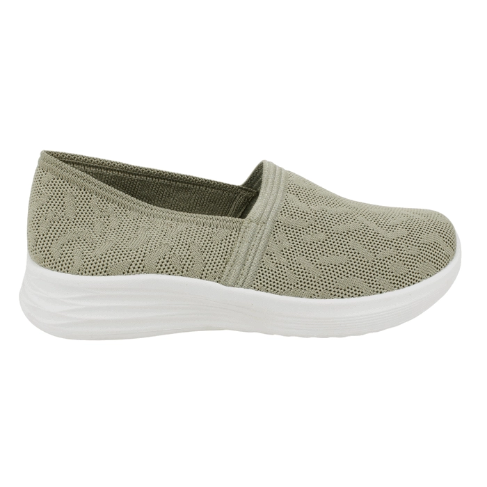 ZAPATILLA NEW WALK TRANSPIRABLE CONFORT VERDE - 1