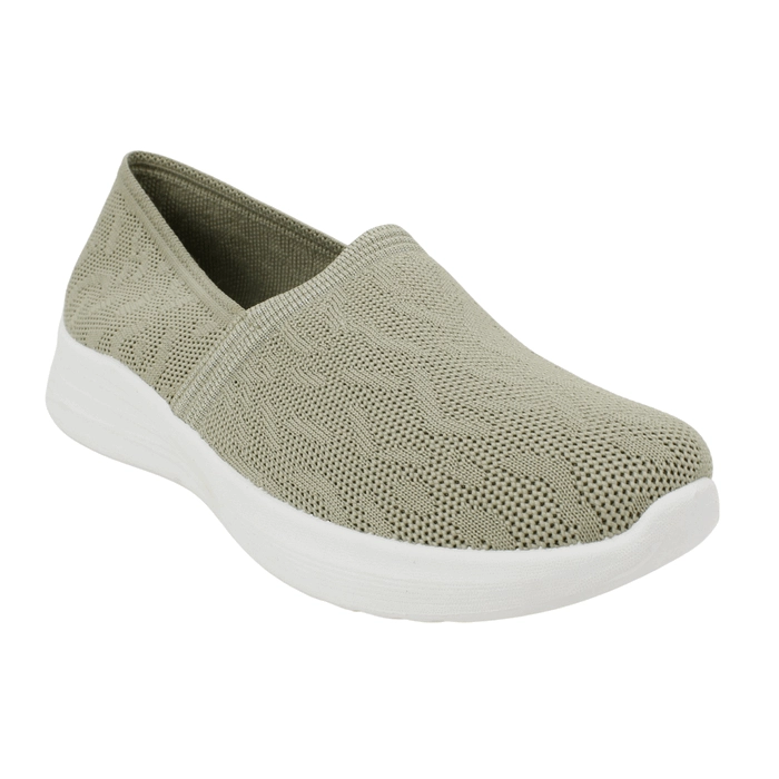 ZAPATILLA NEW WALK TRANSPIRABLE CONFORT VERDE - 3