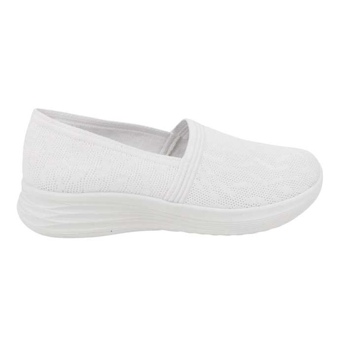 ZAPATILLA NEW WALK TRANSPIRABLE CONFORT BLANCA - 1