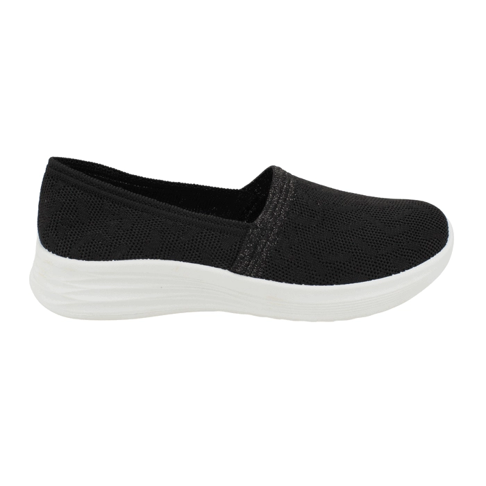 ZAPATILLA NEW WALK TRANSPIRABLE CONFORT NEGRA - 1