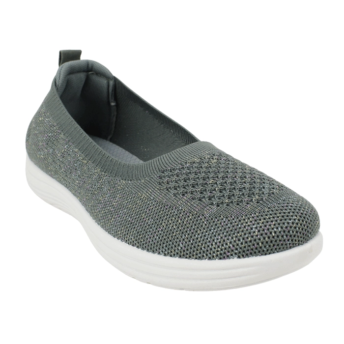 ZAPATILLA NEW WALK SLIP ON CONFORT VERDE - 3