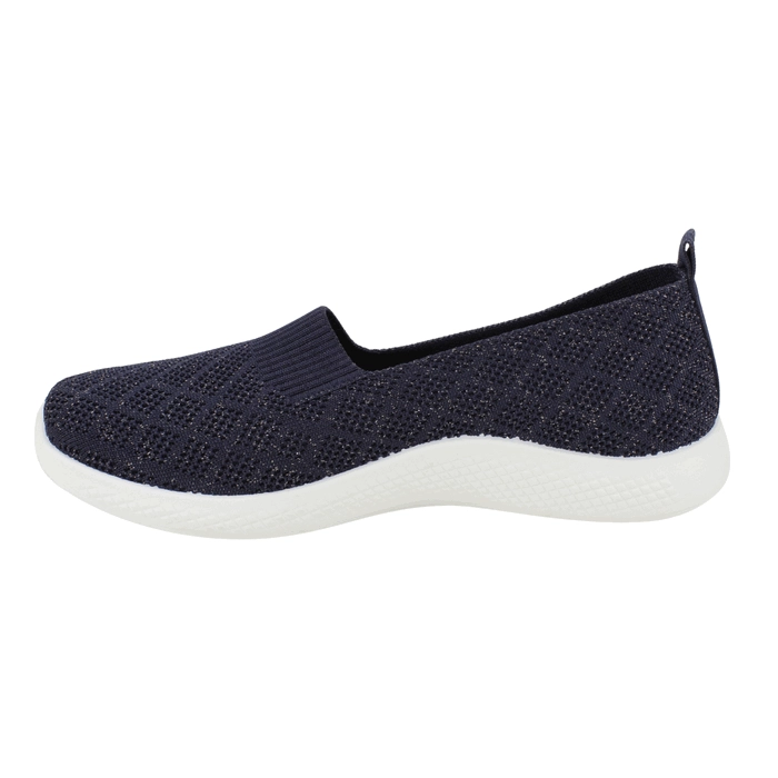 ZAPATILLA NEW WALK BRILLOS CONFORT AZUL - 4