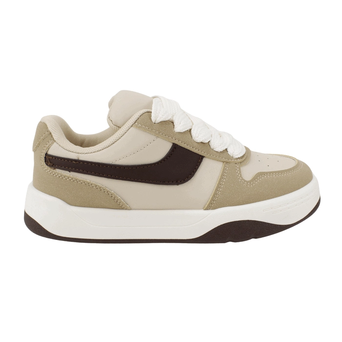 ZAPATILLA NEW WALK SKATE BEIGE - 1