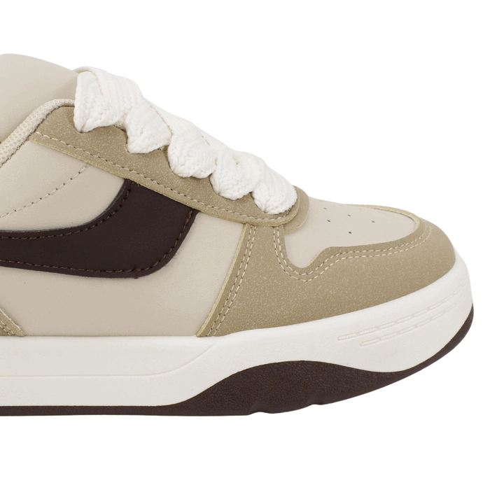 ZAPATILLA NEW WALK SKATE BEIGE - 5