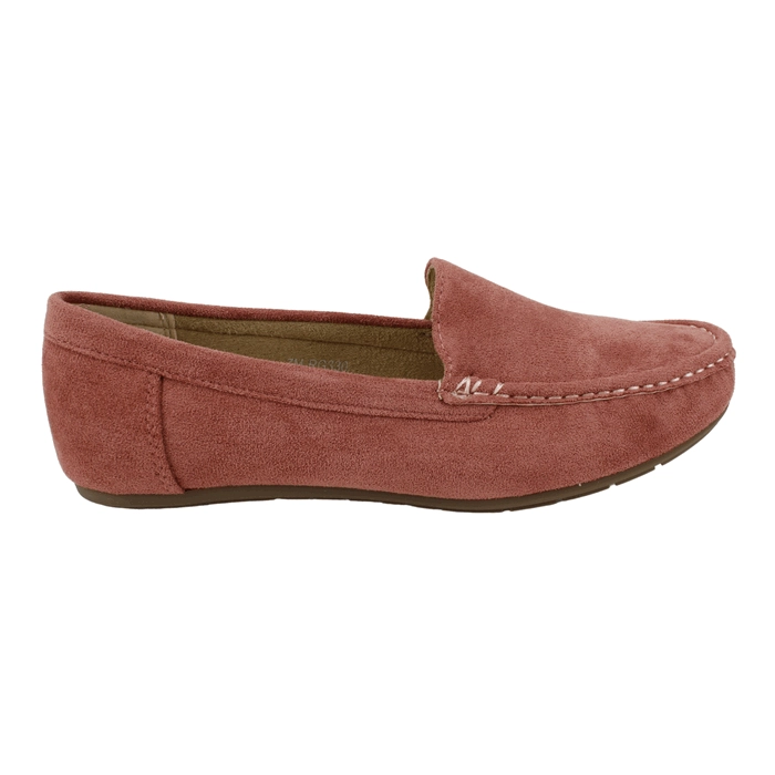 MOCASIN NEW WALK SLIP ON CONFORT ROSA - 1