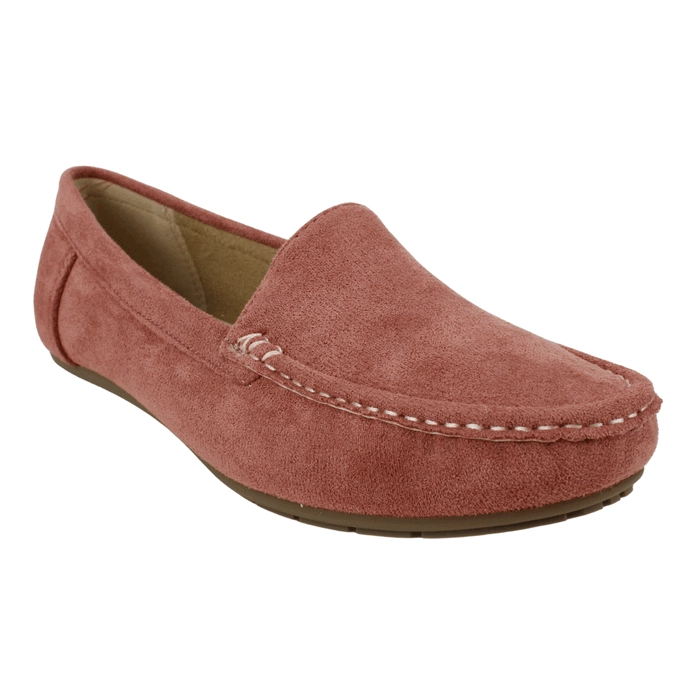 MOCASIN NEW WALK SLIP ON CONFORT ROSA - 3