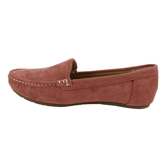 MOCASIN NEW WALK SLIP ON CONFORT ROSA - 4