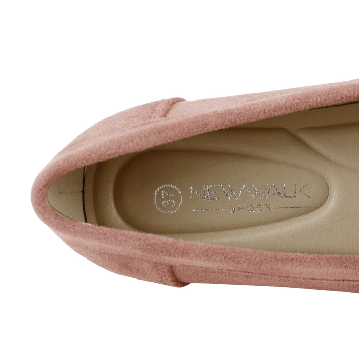 MOCASIN NEW WALK SLIP ON CONFORT ROSA - 5