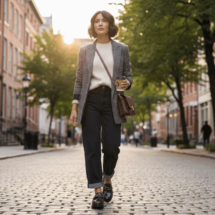 MOCASIN NEW WALK BROCHE CONFORT CAFE - 2