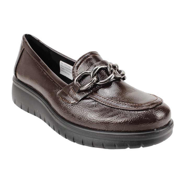 MOCASIN NEW WALK BROCHE CONFORT CAFE - 3