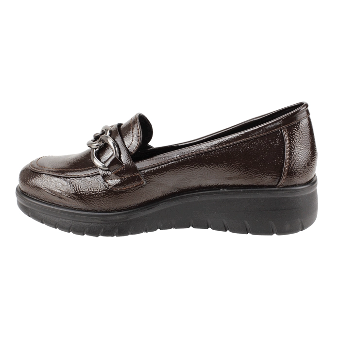 MOCASIN NEW WALK BROCHE CONFORT CAFE - 4