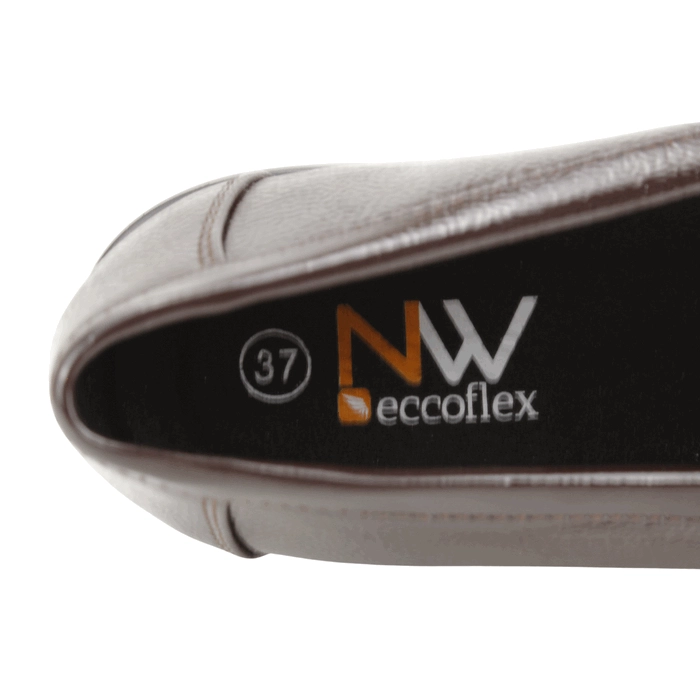 MOCASIN NEW WALK BROCHE CONFORT CAFE - 5
