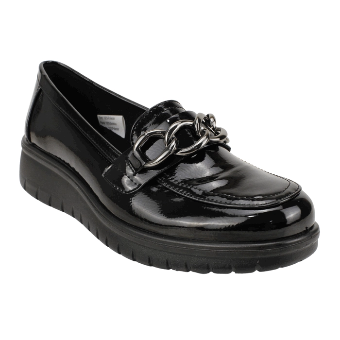 MOCASIN NEW WALK BROCHE CONFORT NEGRO - 3