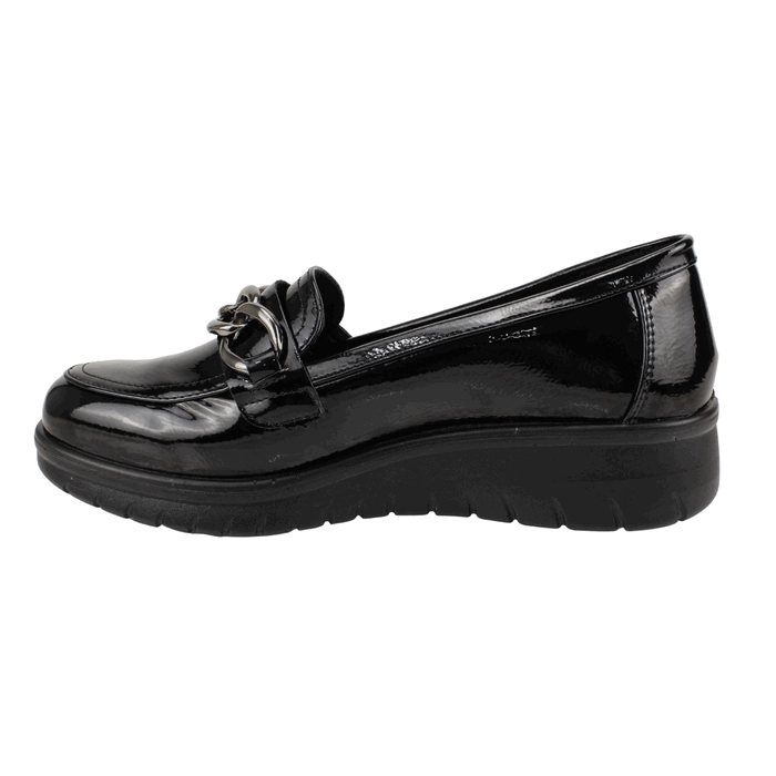 MOCASIN NEW WALK BROCHE CONFORT NEGRO - 4