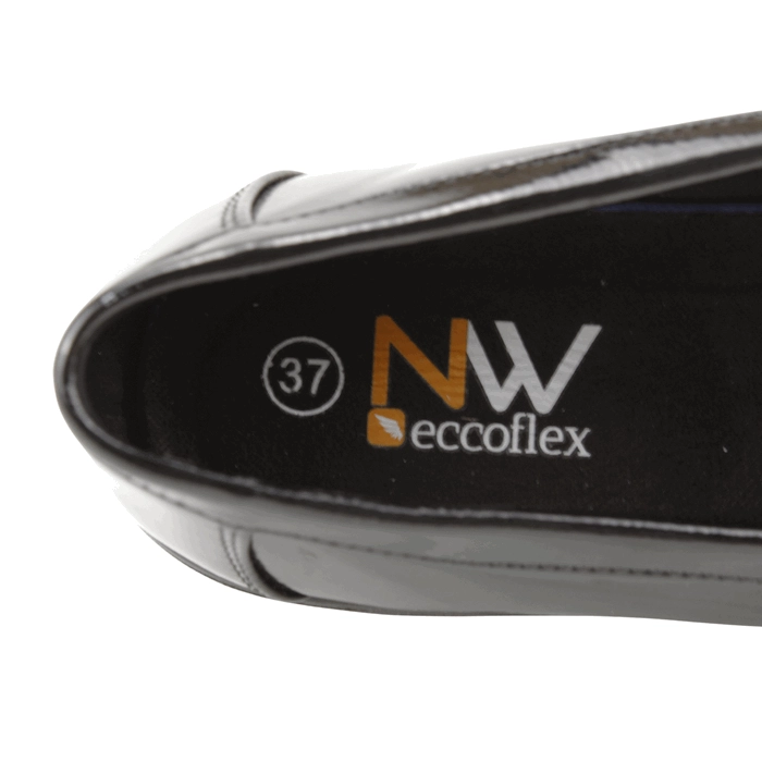 MOCASIN NEW WALK BROCHE CONFORT NEGRO - 5