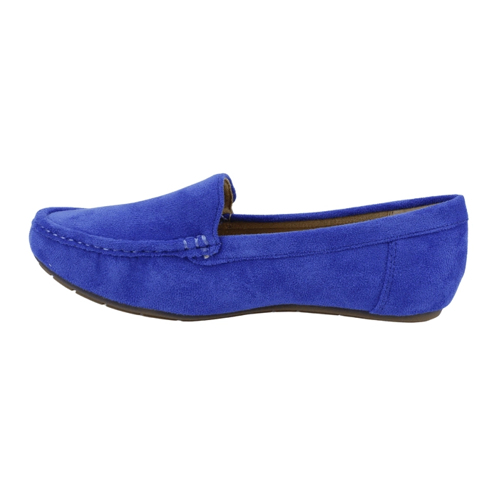 MOCASIN NEW WALK SLIP ON CONFORT AZUL - 4