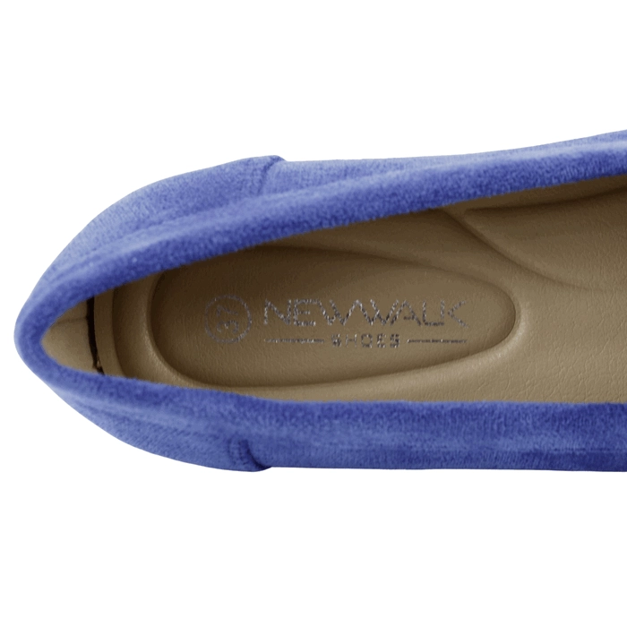 MOCASIN NEW WALK SLIP ON CONFORT AZUL - 5