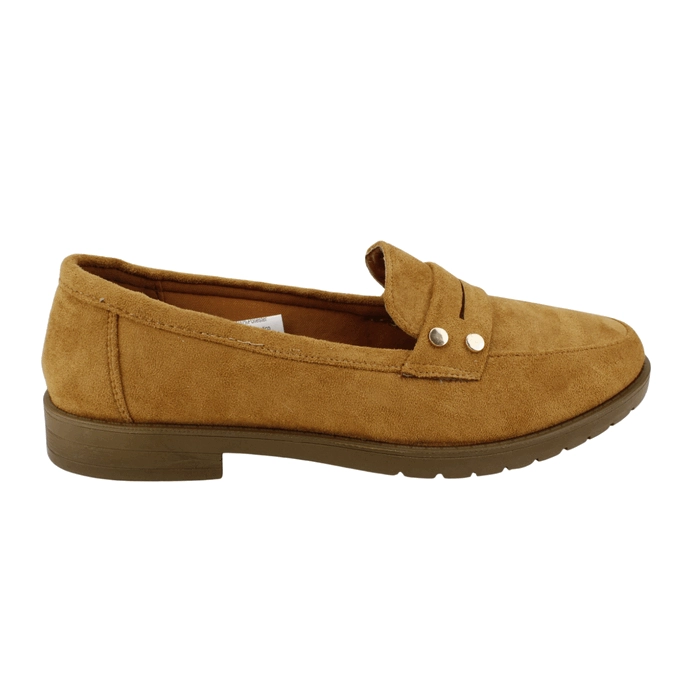 MOCASIN NEW WALK AUDREY CONFORT CAMEL - 1