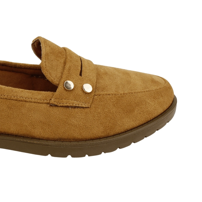 MOCASIN NEW WALK AUDREY CONFORT CAMEL - 5