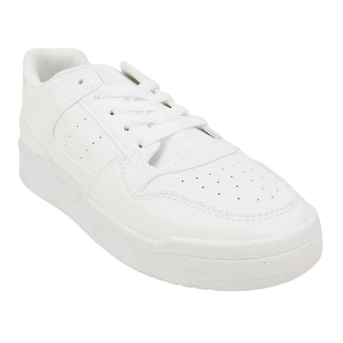 ZAPATILLA NEW WALK MODA ESCOLAR BLANCA - 3