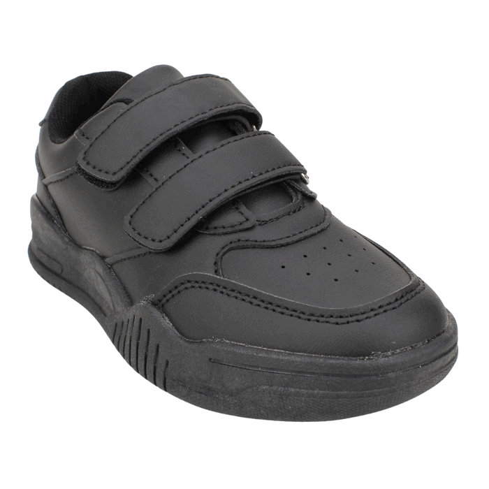 ZAPATILLA NEW WALK ESCOLAR VELCRO NEGRA - 3