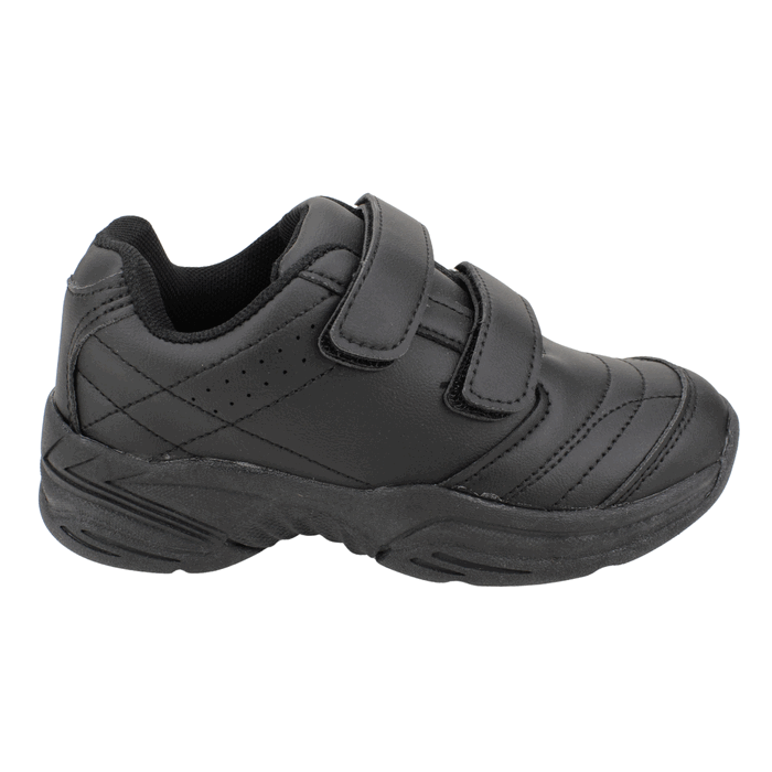 ZAPATILLA NEW WALK ESCOLAR REFORZADA NEGRA - 1