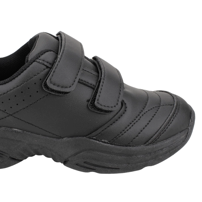 ZAPATILLA NEW WALK ESCOLAR REFORZADA NEGRA - 5