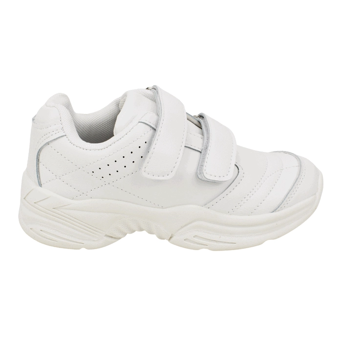 ZAPATILLA NEW WALK ESCOLAR REFORZADA BLANCA - 1