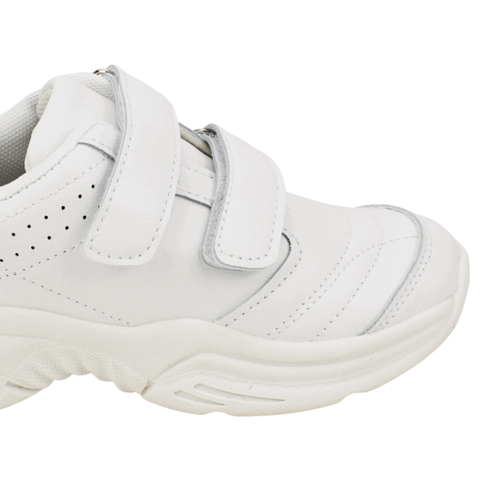 ZAPATILLA NEW WALK ESCOLAR REFORZADA BLANCA - 5
