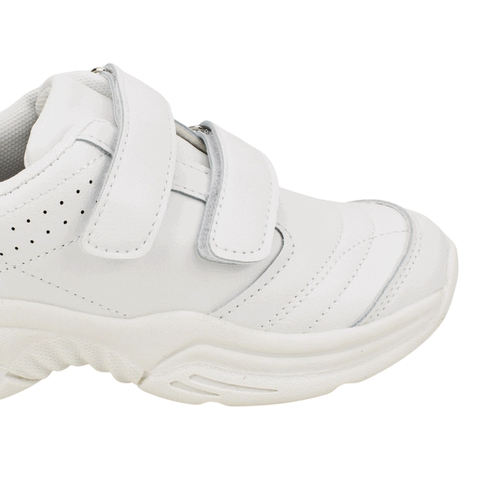 ZAPATILLA NEW WALK ESCOLAR REFORZADA BLANCA - 5